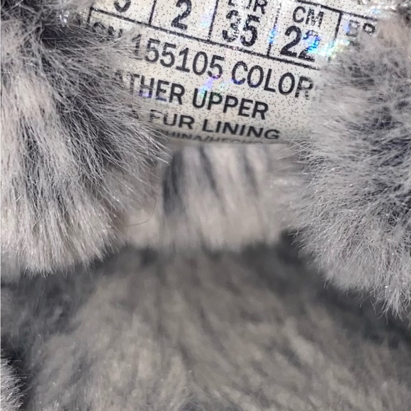 Skechers Comfy Fur Suede Sneaker Slides EUC - Picture 7 of 7